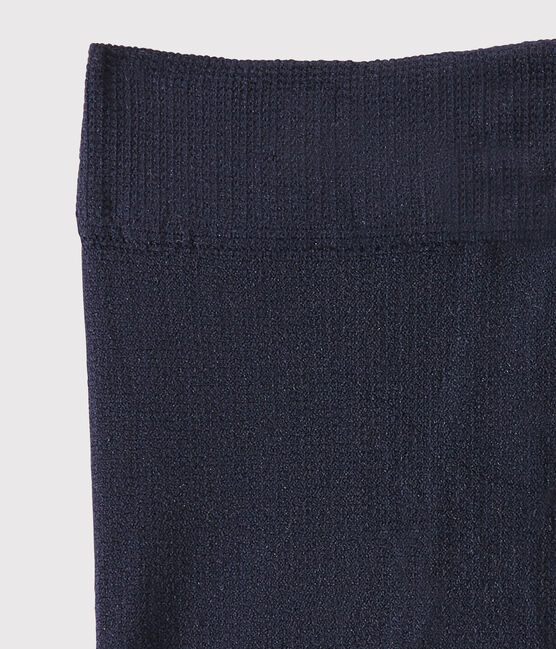 Collant bambina blu SMOKING
