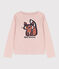 T-shirt a maniche lunghe in cotone bambino unisex  rosa SALINE