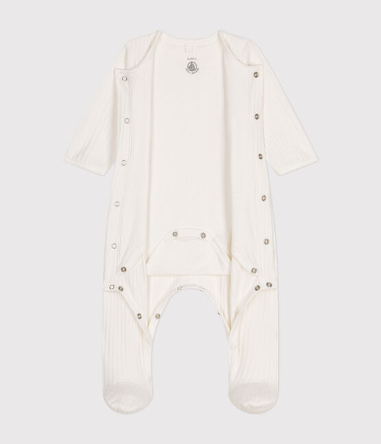 BODYJAMA UNISEX IN CINIGLIA bianco MARSHMALLOW