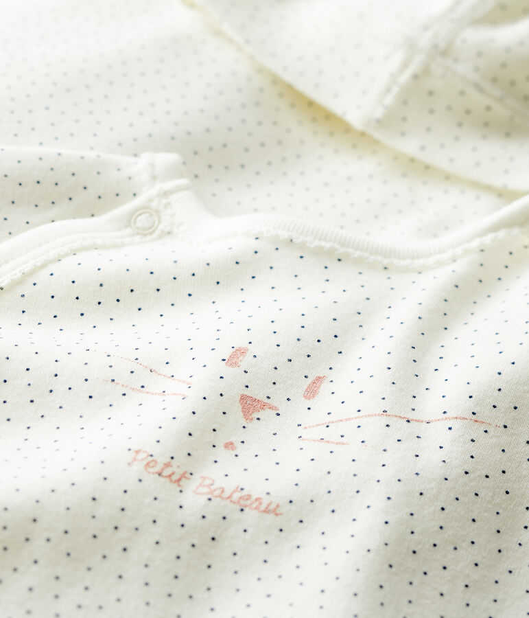 Cofanetto regalo nascita bimba a coste variante 1