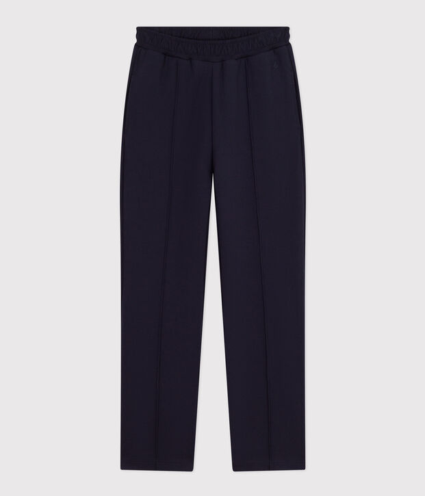Pantaloni in cotone e elastan donna SMOKING