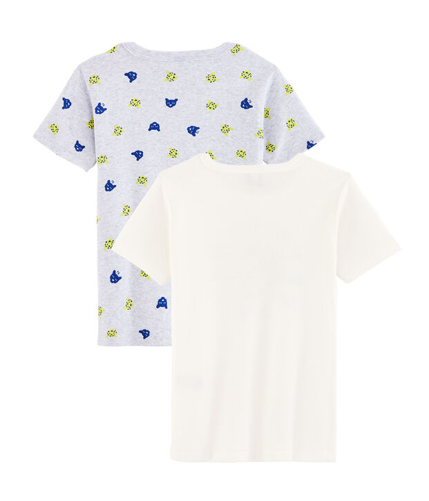 Duo t-shirt bambino multicolore