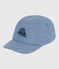 Cappellino in denim celeste bebè blu DENIM CLAIR