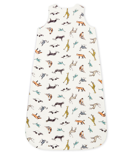 Sacco nanna reversibile bebé maschio bianco MARSHMALLOW/bianco MULTICO