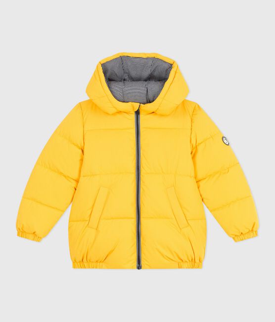 Piumino tinta unita bambino giallo JAUNE