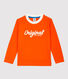 T-shirt bambino a maniche lunghe in cotone