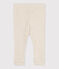 Leggings bebè in maglia a costine beige MONTELIMAR CHINE