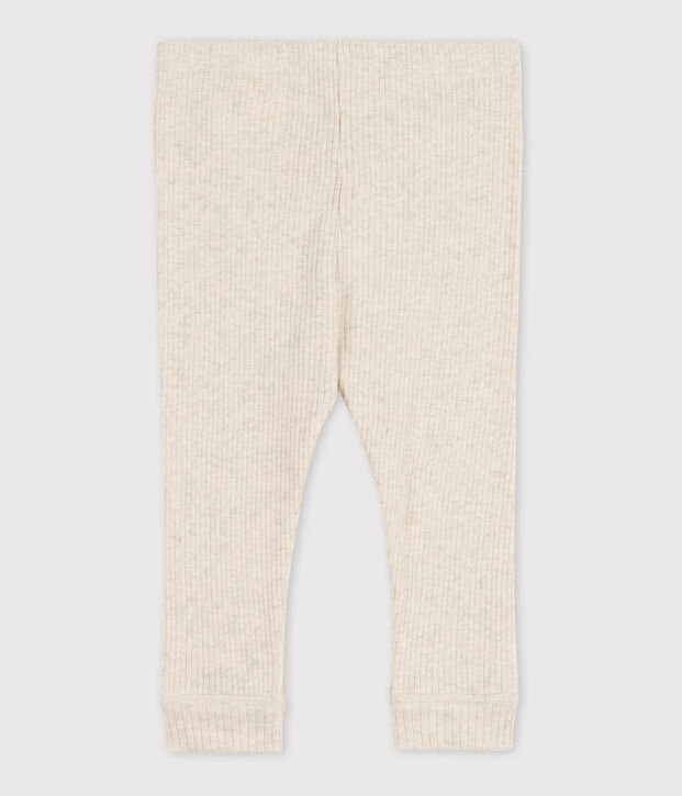 Leggings beb&egrave; in maglia a costine MONTELIMAR CHINE