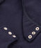 Body in cotone ed elastan donna blu SMOKING