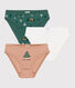 Confezione da 3 slip bambino in cotone