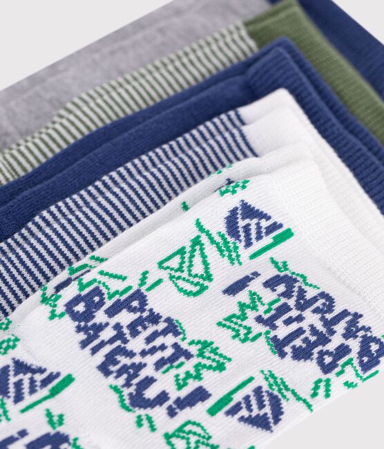 5 paia di calzini in cotone bambino variante 1