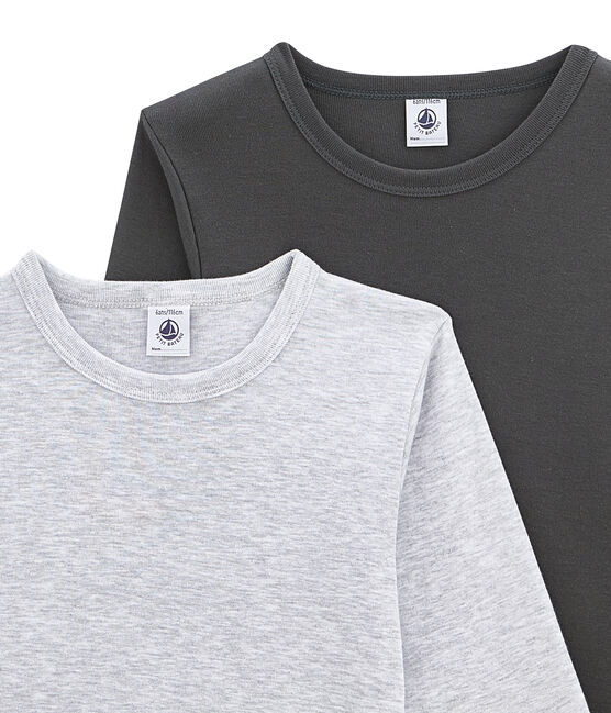 Lotto di 2 t-shirts a maniche lunghe per bambino variante 1