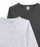 Lotto di 2 t-shirts a maniche lunghe per bambino variante 1