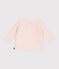 Cardigan in maglia di cotone a punto legaccio neonato rosa FLEUR