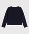 Cardigan in tubique trapuntato, da Donna blu SMOKING