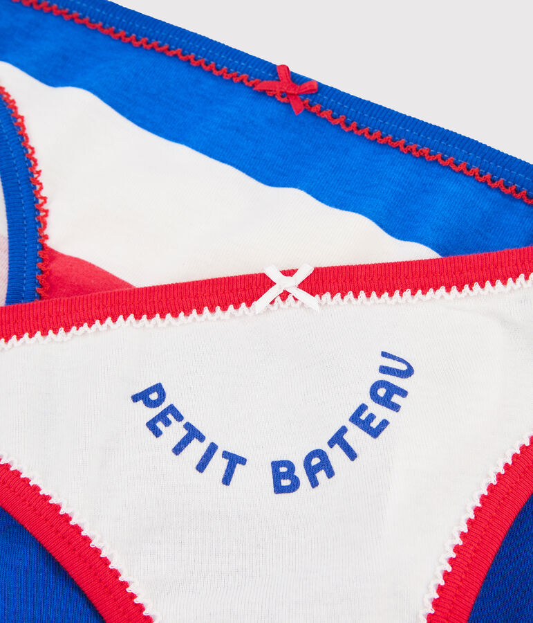 Confezione da 2 slip Made in France multicolore