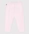 Joggers in cotone tinta unita neonato rosa BARELY