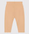 Pantaloni in tessuto felpato per bebè beige TOURONE