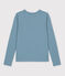T-shirt L'ICONIQUE calda girocollo in cotone Donna blu ROVER