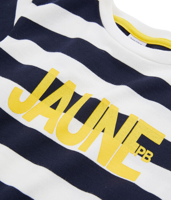 T-shirt bambino blu SMOKING/bianco MARSHMALLOW