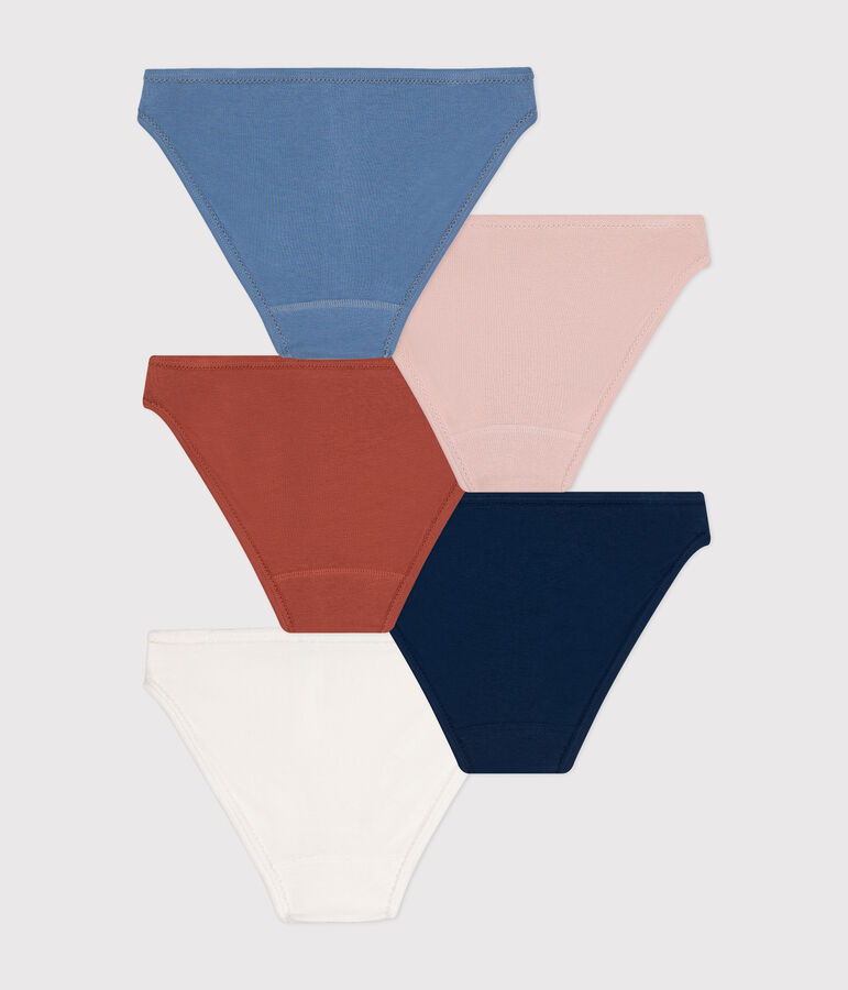 Confezione da 5 culottes di cotone donna variante 1