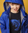 Felpa in molleton bambino blu SMOKING