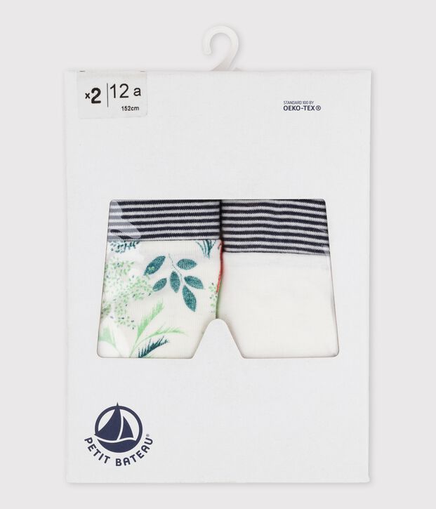 Duo boxer bambino multicolore