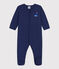 Tutina pigiama blu in cotone blu CHALOUPE