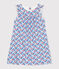 Camicia da notte in misto cotone e lyocell a fiori bambina bianco MARSHMALLOW/bianco MULTICO