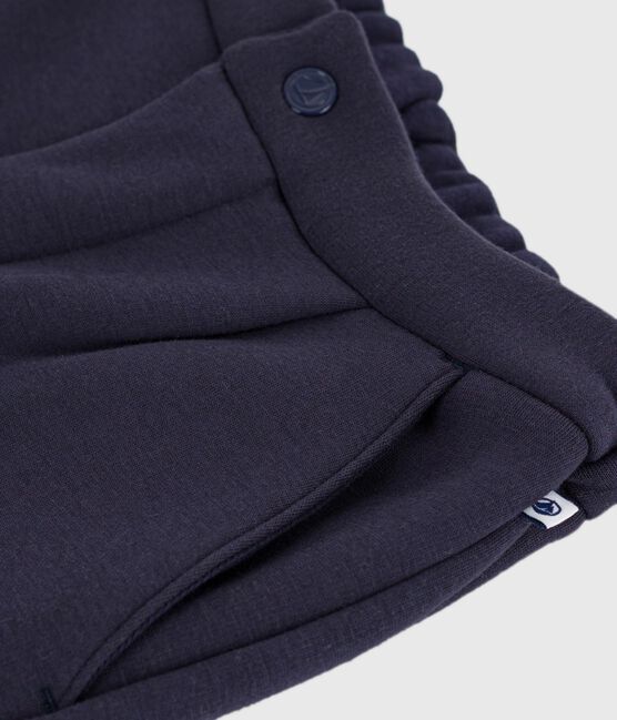 Pantaloni in tessuto felpato bambino blu SMOKING