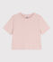 T-shirt LE BOXY in cotone donna rosa SALINE