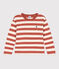 T-shirt a maniche lunghe in cotone bambino  FAMEUX/ AVALANCHE