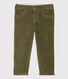 Pantalone in velluto bebè.