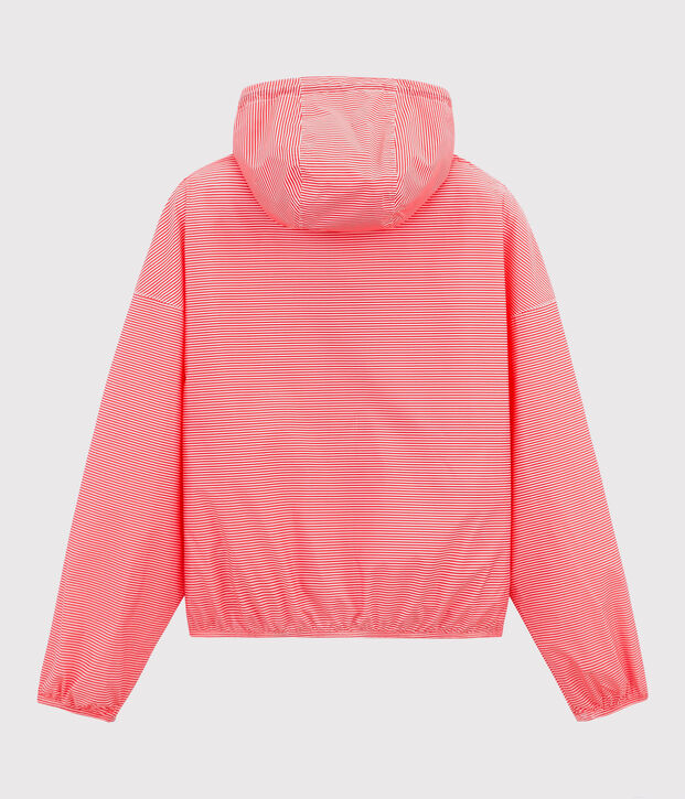 Giacchetta corto unisex rosa/bianco