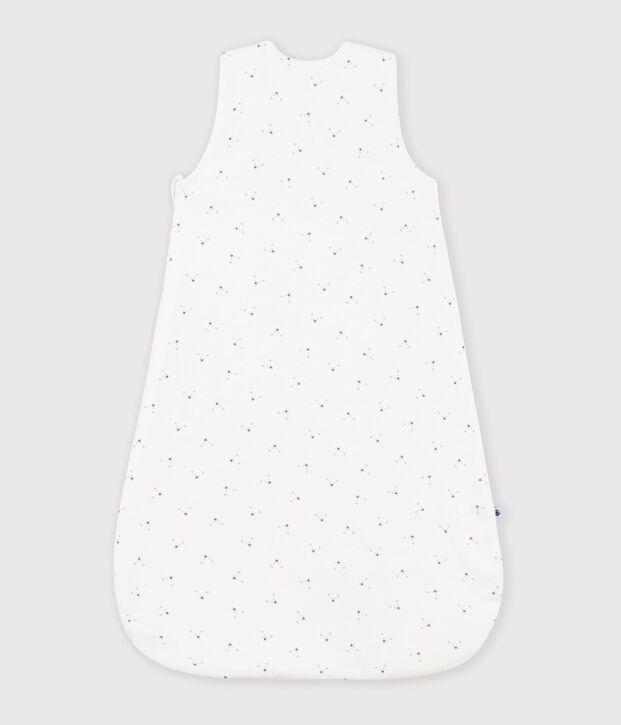 Sacco nanna neonato in cotone con orso stampato TOG 1,5 bianco/multicolore