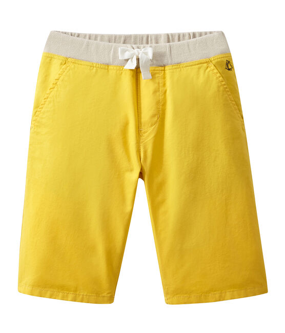 Shorts bambino giallo Ble