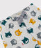Pantaloni in molleton bebè. grigio BELUGA/bianco MULTICO
