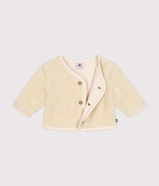 Giacca in sherpa neonato ecru AVALANCHE