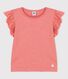 T-shirt a maniche corte in cotone bambina
