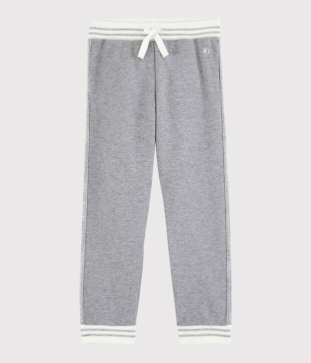 Pantaloni sportivi bambina grigio
