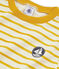 T-shirt bambino maniche corte beige COQUILLE+BOUDOR