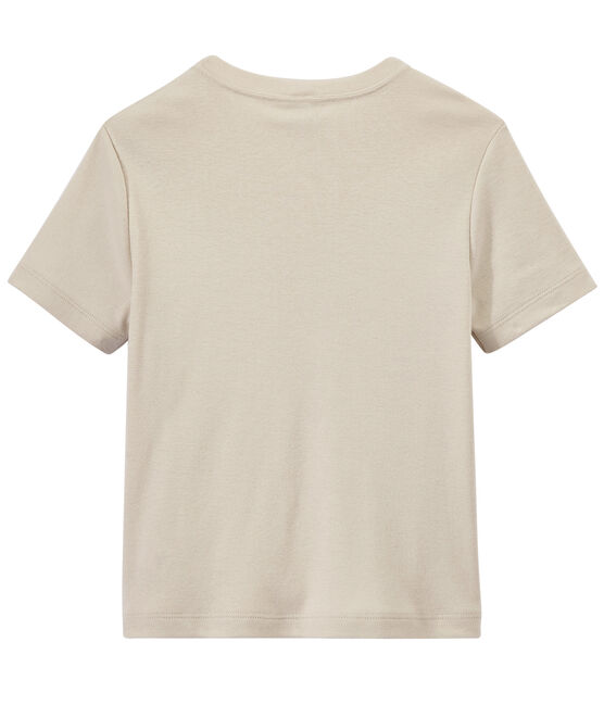 T-shirt bambino con motivo bianco Feta