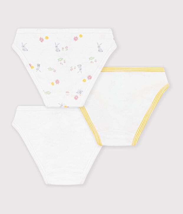 Lot de 3 culottes en coton multicolore