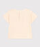 T-shirt a maniche corte in jersey leggero bebè ecru AVALANCHE