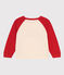 Maglia in leggero tessuto felpato bambino rosso AVALANCHE/ AURORA