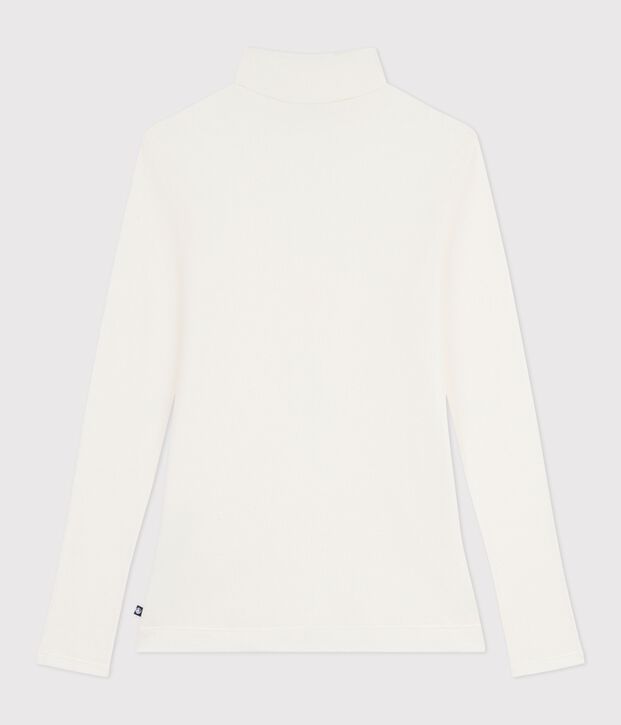 Dolcevita iconico in misto lana e cotone donna MILK