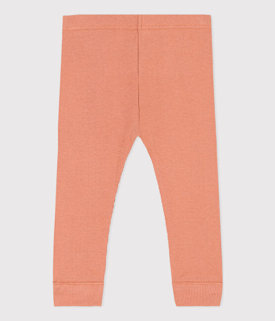 Leggings in cotone per bebè rosa SIENNA