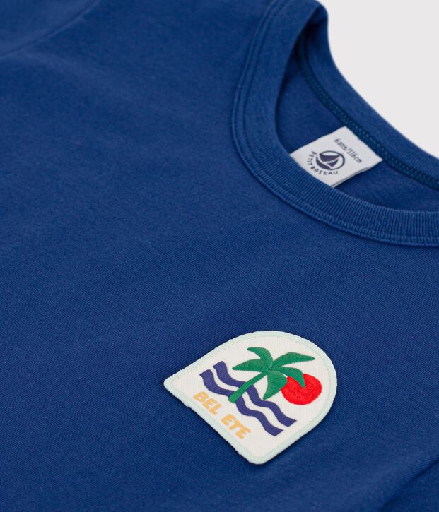 Maglietta in cotone a maniche corte per bambini CREPUSCULE