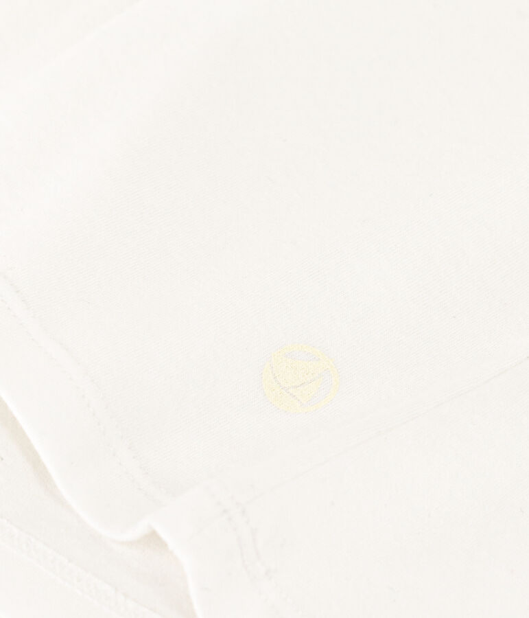 T-shirt LE DROIT scollo a V in cotone Donna bianco