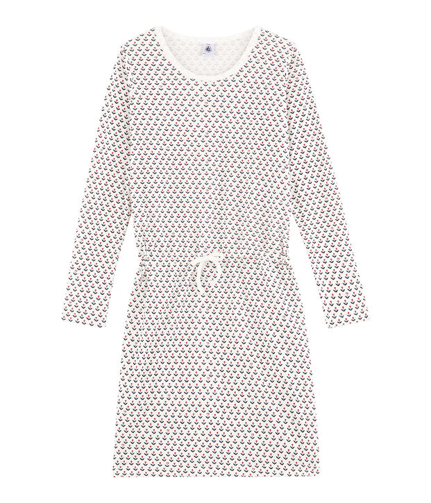 Camicia da notte per bambina bianco/multicolore